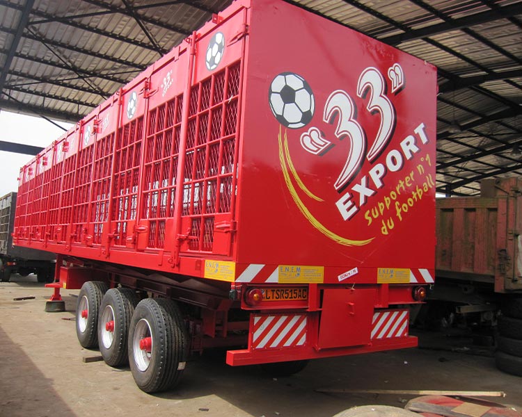 carrosseries transport de palettes